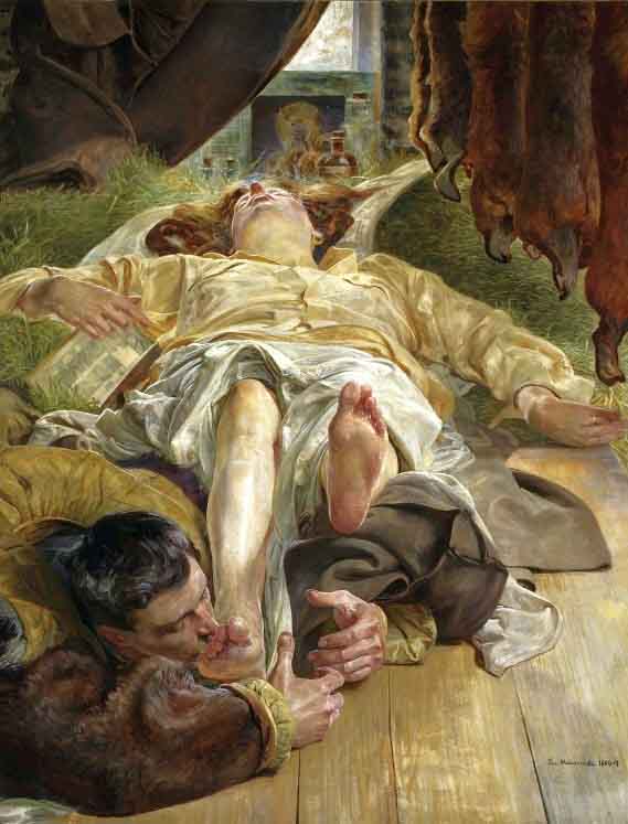 Jacek Malczewski Death of Ellenai